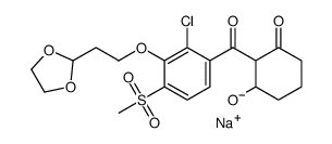 Lancotrione-钠盐结构式