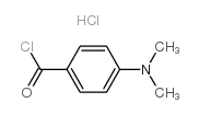 4-(dimethylamino)benzoyl chloride,hydrochloride Structure