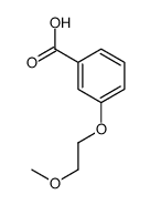 3-(2-甲氧基乙氧基)苯甲酸结构式