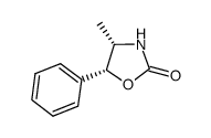 (4S,5R)-(-)-4-甲基-5-苯基-2-噁唑烷酮结构式