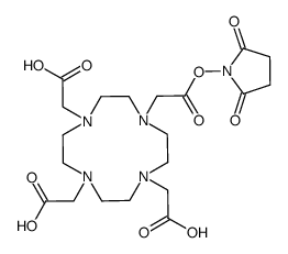 1,4,7,10-四氮杂环十二烷-1,4,7,10-四乙酸 1-(2,5-二氧代-1-吡咯烷基)酯图片