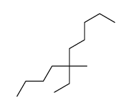 5-ethyl-5-methyldecane Structure