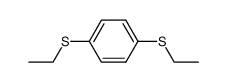 1,4-Bis(ethylthio)benzene Structure