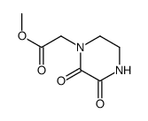 1-Piperazineaceticacid,2,3-dioxo-,methylester(9CI)结构式