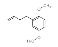 4-(2,5-DIMETHOXYPHENYL)-1-BUTENE结构式