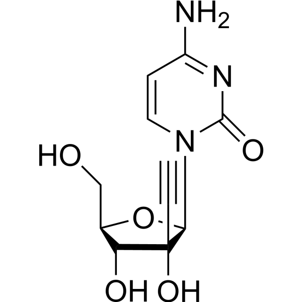 2’-β-C-Ethynylcytidine structure