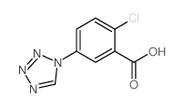 2-Chloro-5-(1H-tetrazol-1-yl)benzoic acid picture