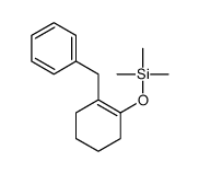 (2-benzylcyclohexen-1-yl)oxy-trimethylsilane结构式