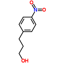 3-(4-Nitrophenyl)-1-propanol Structure