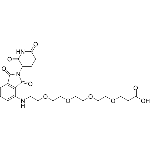 泊马度胺4'-PEG4-酸图片