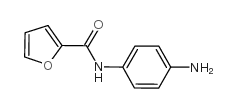 FURAN-2-CARBOXYLIC ACID (4-AMINO-PHENYL)-AMIDE Structure