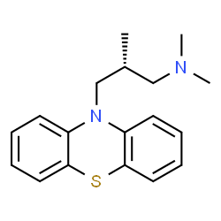 (-)-Trimeprazine structure
