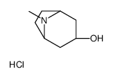(1S,5R)-8-methyl-8-azabicyclo[3.2.1]octan-3-ol,hydrochloride结构式