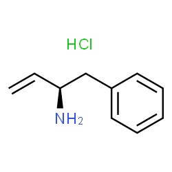 (R)-1-苯基丁-3-烯-2-胺盐酸盐结构式