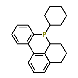 2-(Dicyclohexylphosphino)biphenyl structure