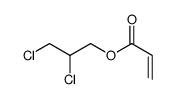2,3-Dichloropropyl acrylate Structure