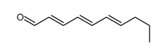 deca-2,4,6-trienal结构式