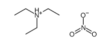 N,N-diethylethanamine,nitric acid Structure
