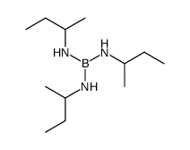 N-bis(butan-2-ylamino)boranylbutan-2-amine Structure