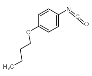 4-正丁氧基苯酚异氰酸酯结构式