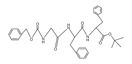 Z-Gly-Phe-Phe-O(t-Bu) Structure