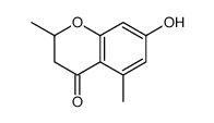 7-hydroxy-2,5-dimethyl-2,3-dihydrochromen-4-one结构式