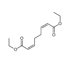 Diethyl (2E,6E)-2,6-octadienedioate Structure