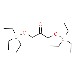 3,3,9,9-四乙基-4,8-二氧杂-3,9-二硅杂十一烷-6-酮结构式