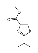 METHYL 2-ISOPROPYLTHIAZOLE-4-CARBOXYLATE Structure