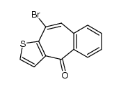 10-bromo-4H-benzo[4,5]cyclohepta[1,2-b]thiophene-4-one Structure
