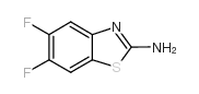 2-amino-5,6-difluorobenzothiazole Structure