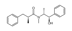 (1R, 2R)-伪麻黄素-(S)-甲基苯丙酰胺结构式