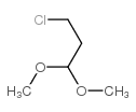 3-Chloropropionaldehyde Dimethyl Acetal Structure