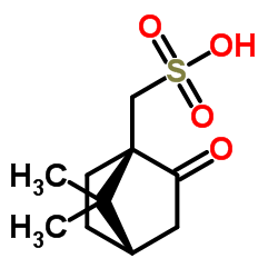 L(-)-Camphorsulfonic acid structure