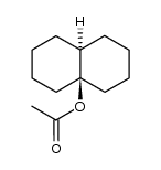trans-octahydro-4a(2H)-naphthyl acetate结构式