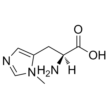 3-Methyl-L-histidine structure