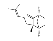 (+/-)-epi-β-santalene Structure