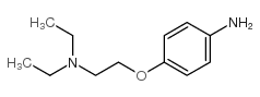N-[2-(4-氨基苯氧基)乙基]-N,N-二乙胺结构式