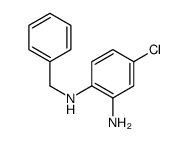 N*1*-苄基-4-氯-苯-1,2-二胺结构式