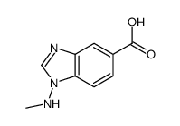 (9ci)-1-(甲基氨基)-1H-苯并咪唑-5-羧酸结构式