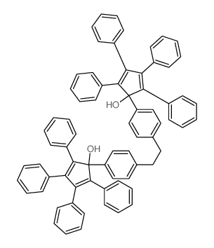 2,4-Cyclopentadien-1-ol, 1,1'-(1,2-ethanediyldi-4,1-phenylene)bis[2,3,4,5-tetraphenyl- picture