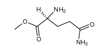 L-glutamine methyl ester Structure