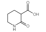2-氧代哌啶-3-羧酸结构式