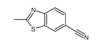 2-甲基-6-氰基苯并噻唑结构式