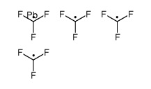 tetrakis(trifluoromethyl)plumbane Structure