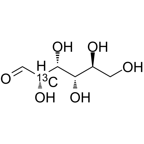 L-[2-13C]葡萄糖结构式