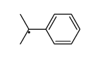 2-phenylisopropyl radical结构式