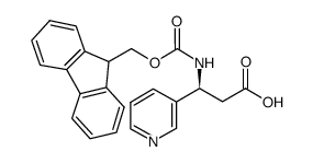 Fmoc-(S)-3-氨基-3-(3-吡啶基)-丙酸图片