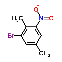 1-Bromo-2,5-dimethyl-3-nitrobenzene Structure