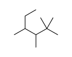 2,2,3,4-tetramethylhexane结构式